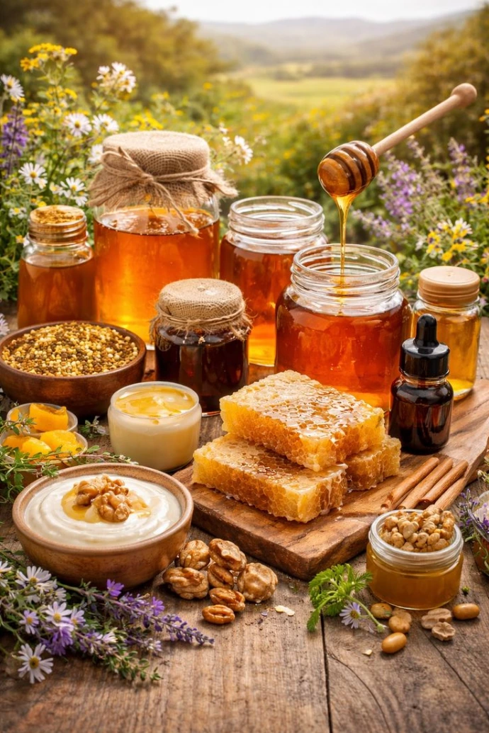 Raw mountain honey – Waseela Online Store