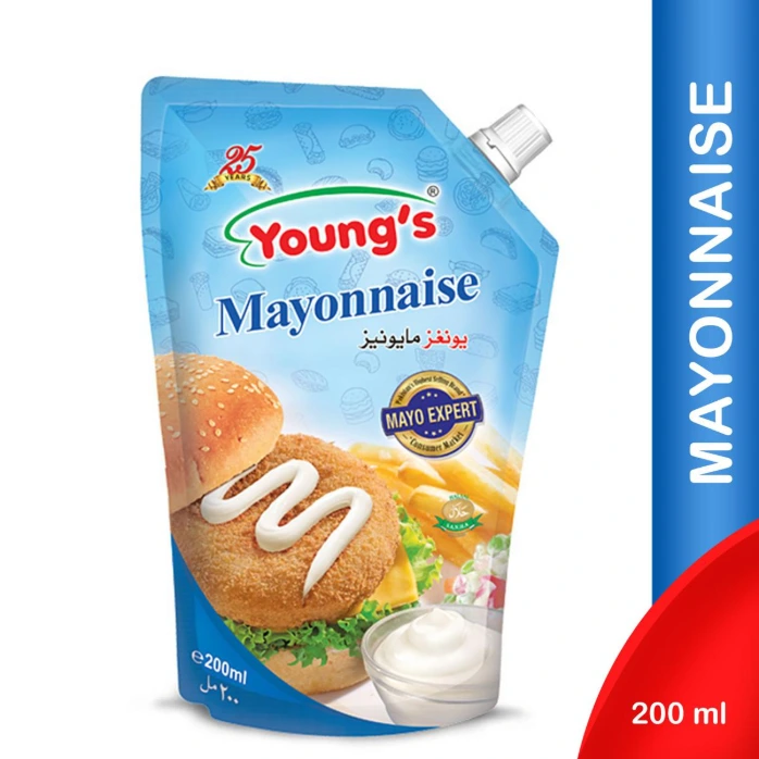 [GR-045] Young's mayonnaise 200ml / مایونیز 200ml