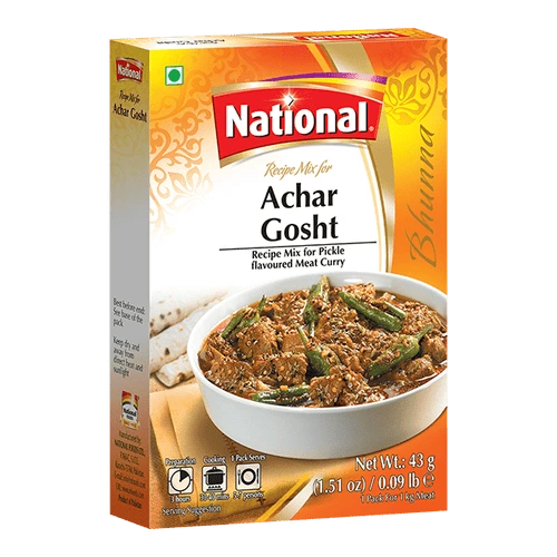 [GR-046] National achar gosht masala / نیشنل اچار گوشت