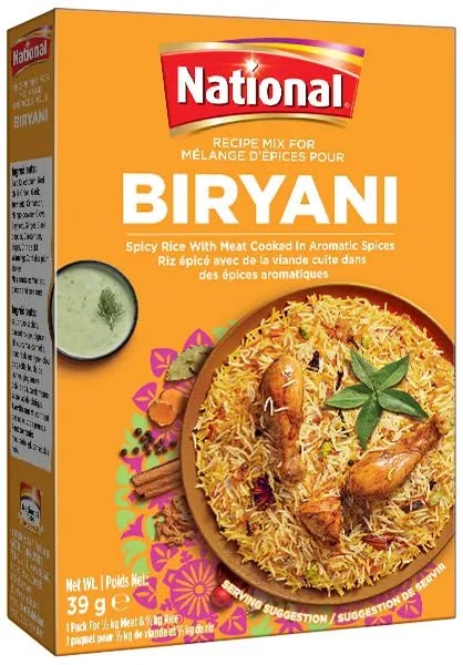 [GR-047] National biryani masala / نیشنل بریانی مسالحہ