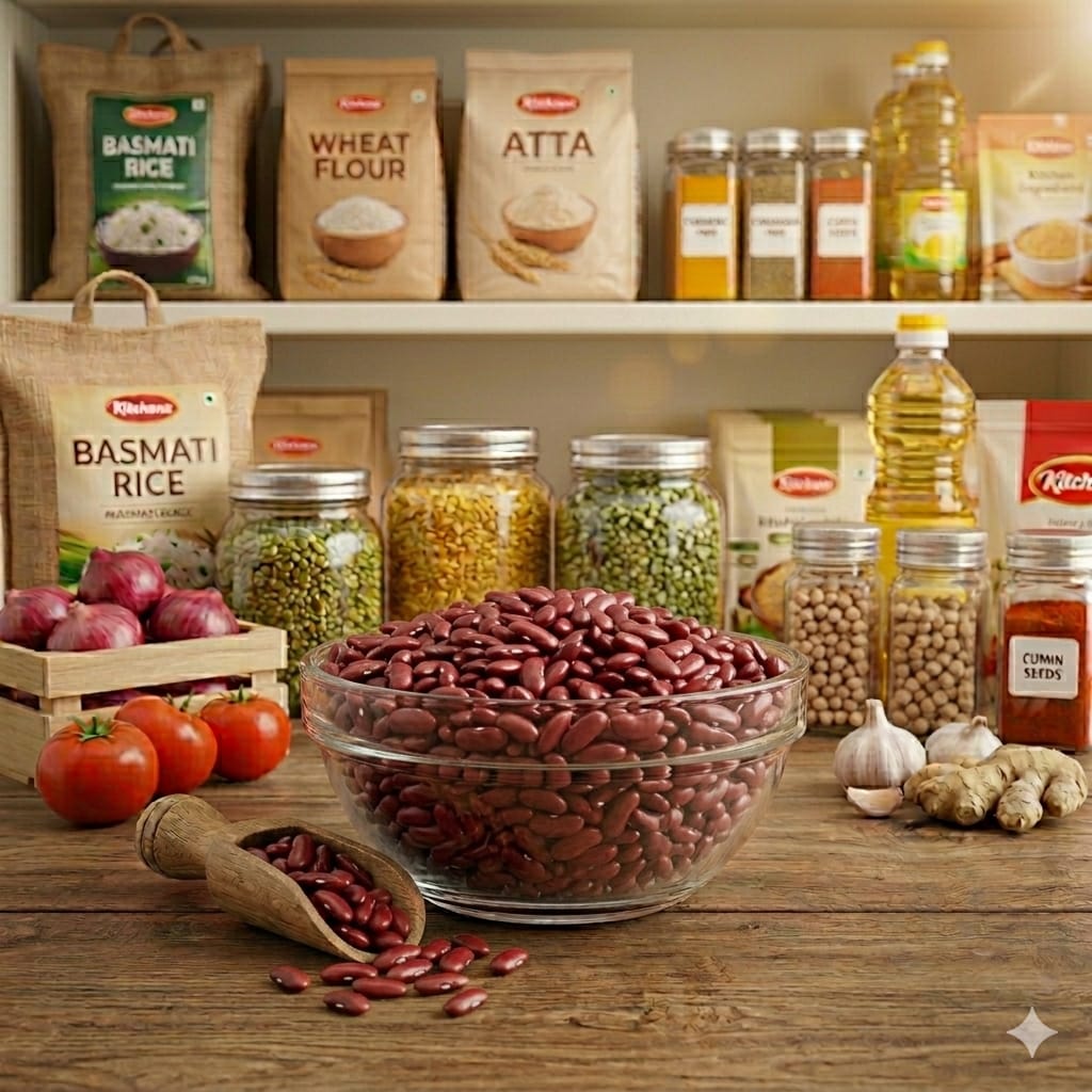 [GR-014] Red kidney beans (Rajma) / سرخ لوبیا